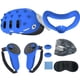 thumbnail image 1 of Accesorios de silicona 9 en 1 para Meta Quest 3, funda para consola, antifaz, tapa para lentes, juego de accesorios de realidad virtual, 1 of 5