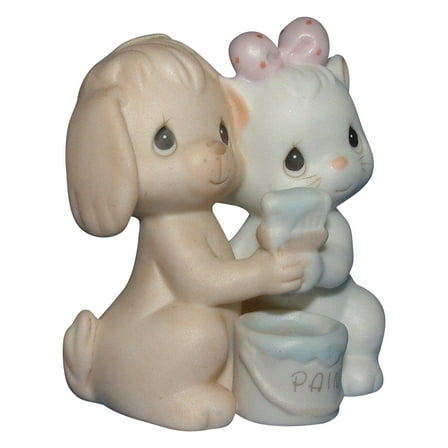 Precious Moments Figurine: BC912 True Blue Friends (2.5") Birthday Club