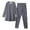 Dark Gray, variant on Krdevn Girls Soft Two Piece Pajama Set Long Sleeve Top and Pants Comfy Casual Sleepwear Everyday Outfit for Kids,9-10 Years