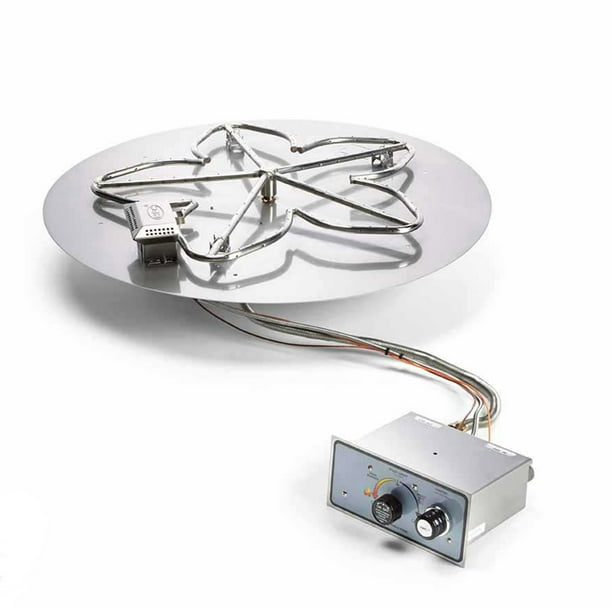 HPC Flame Sense Spark Ignition Fire Pit Burner Kit, 30 ...