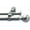Pewter, variant on SAYFUT Round Ball Adjustable Double Drapery Curtain Rod Set 28''-48''/48''-84''/84''-120''