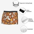thumbnail image 6 of Kll Floral Hippie Mushrooms Men'S Cotton Boxer Briefs Underwear-Xx-Large, 6 of 9