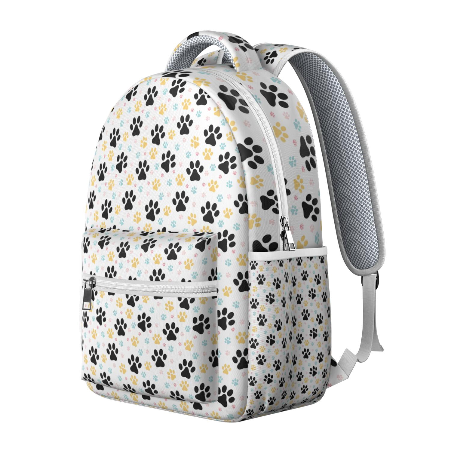 "Cute Dog Design Backpack for School & Travel - Waterproof Lightweight Laptop Bag, Trendy College Backpack for Pet Lovers, Multiple Pockets for Students Professionals"