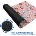 thumbnail image 6 of Long Mouse Pads for Desk,Pink Cow Milk Strawberry Pattern Desk Mats on Top Of Desks, Desk Mouse Pad Extra Large with 3mm Non-Slip Base and Stitched Edge for Gaming,Office,Work,Home 31.5"x11.8", 6 of 6
