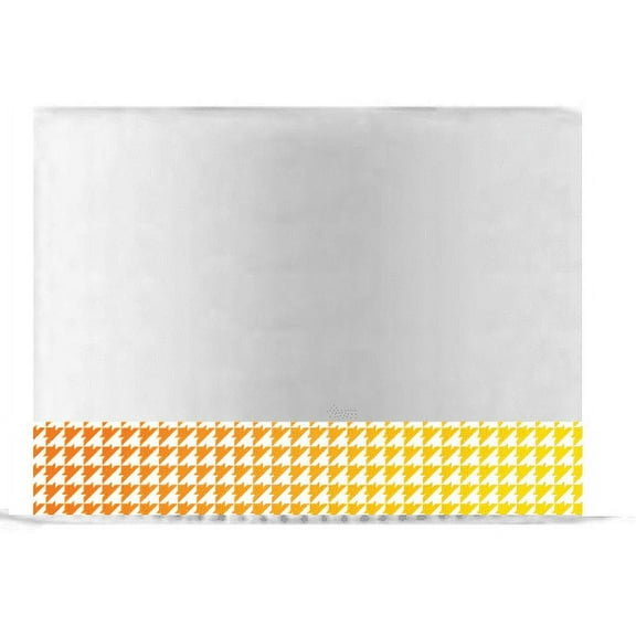 Yellow Triangles Edible Cake Decoration Ribbon -6 Slim Strips