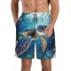 thumbnail image 1 of Fotbe Watercolor Turtle4 Trajes de Baño Estampados para Hombre, Shorts de Verano de Secado Rápido, Ropa de Playa, Bañadores-Medium, 1 of 6
