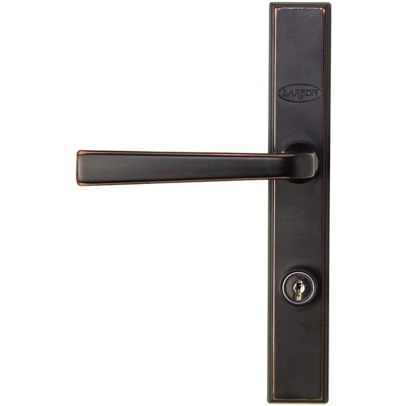 Larson QuickFit, Bronze Metal Exterior Door Handleset