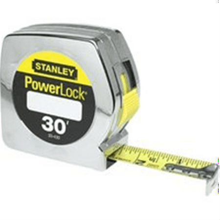 Stanley PowerLock Tape Measure - 30ft. - Single (Best Builders Tape Measure)
