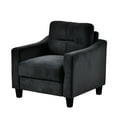 thumbnail image 3 of Modern Single Sofa Armchair for Living Room Bedroom Office Small Space, 3 of 13