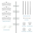 thumbnail image 2 of Raindrops  Towel Rack Corner Bathroom Storage Telescopic Perfume Tripod, 2 of 8