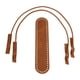thumbnail image 5 of Kit de tejido de bolso de cuero de PU, estilo retro, para hacer bolsos de mano en casa. Marrón, 5 of 9