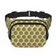 thumbnail image 1 of Fotbe Summer Watermelon Cangurera Cuadrada con Estampado de Doble Capa, Bolsa de Cintura Ajustable Mini para Hombres y Mujeres, 1 of 9