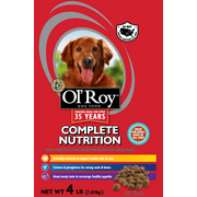 Ol' Roy Complete Nutrition Adult Dry Dog Food, 4 Lbs.