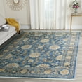 thumbnail image 2 of SAFAVIEH Vintage Persian Maggie Distressed Polyester Area Rug, Turquoise/Multi, 9' x 11'7", 2 of 8