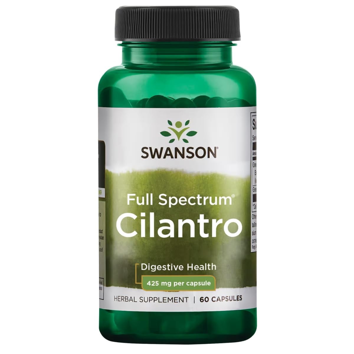 Cilantro (Coriander) 425 mg 60 Caps by Swanson