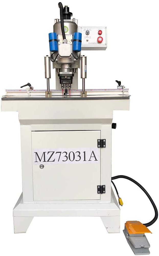 INTBUYING Pneumatic Hinge Boring Insertion Machine Woodworking Drilling Tool Hole Puncher Cutter