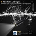 thumbnail image 5 of Endoscope Camera 8mm 1080p Hd Digital Endoscope Ip67 Endoscope Camera 4.3' Ips Waterproof Inspection Camera Endoscopic Sewer Camera With 8 Led Lights, 5 of 5