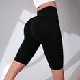 thumbnail image 2 of WULMLEO 3D Anti Cellulite Short Leggings, Women's High Waisted Compression Push-Up Sculpting Yoga, Slimming Leggings Black XL, 2 of 5