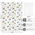 thumbnail image 2 of 6 Pcs Funny Kitchen Towels,Cartoon Construction Vehicles Geometric Shapes Microfiber Dish Towels,Kitchen Tea Towels,Kitchen Towel Set (18" X 26"), 2 of 7