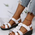 thumbnail image 1 of NOVEDAD DE VERANO 2022, sandalias para mujer, moda para mujer, Color sólido, punta abierta, tacón cuadrado, zapatos informales cómodos para exteriores para mujer42 Gao Jinjia LED, 1 of 1