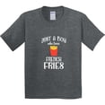 thumbnail image 3 of Inktastic Just a Boy Who Loves French Fries Youth T-Shirt, 3 of 5