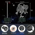 thumbnail image 5 of YSITIAN Dinosaur Night Light, Ammonite T Rex 3D Lamp 16 Colors Changing Night Lights for Kids E1116-475, 5 of 7