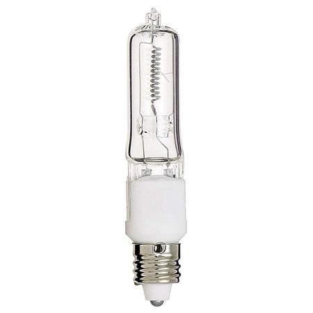 

Satco S3484 1/Card 120V 75-Watt T4 E11 Base Light Bulb Clear