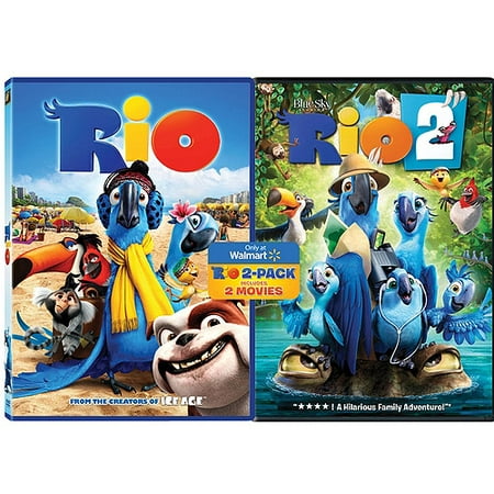 Rio / Rio 2 (Walmart Exclusive) (Widescreen, WALMART EXCLUSIVE ...