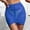 Blue, variant on Women Ruffle Trim Sheer Beach Skirt Cover Up Skirt Beach Wrap Bikini Shiny Wraps Cover Ups For Swimwear Mesh Drawstring Cover Up Skirt Mesh Lingerie Underwear Womens Bathing Suit with Shirt Womens