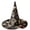 D, variant on Textilo Funny Witch Hat Halloween Hat Skull Hats Cosplay Party Accessory For Adults Halloween Cap