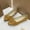 Yellow, variant on Womens Pointed Toe Suede Ballet Flats Bow-Knot Slip-Ons Dressy Casual Comfortable Wear to Work Loafers Yellow 9.5(43)