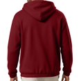 thumbnail image 4 of Hngshg Hooded Sweatshirts for Men Trendy Half Zip Long Sleeve Tops Casual Solid Color Pullover Workout Hoodies, 4 of 7