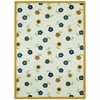 Joy Carpets 1536-01 Awesome Blossom Just for Kids Rug 10-ft 9-in 13-ft 2-in