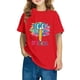thumbnail image 4 of Xihbxyly Camiseta para Niño Pequeño, Bonito Diseño de 100 Días de Colegio, Tejido Suave y Transpirable, Cuello Redondo Moderno, Ideal para Conjuntos de Verano, Citas de Juego y Eventos Escolares, Dis, 4 of 6