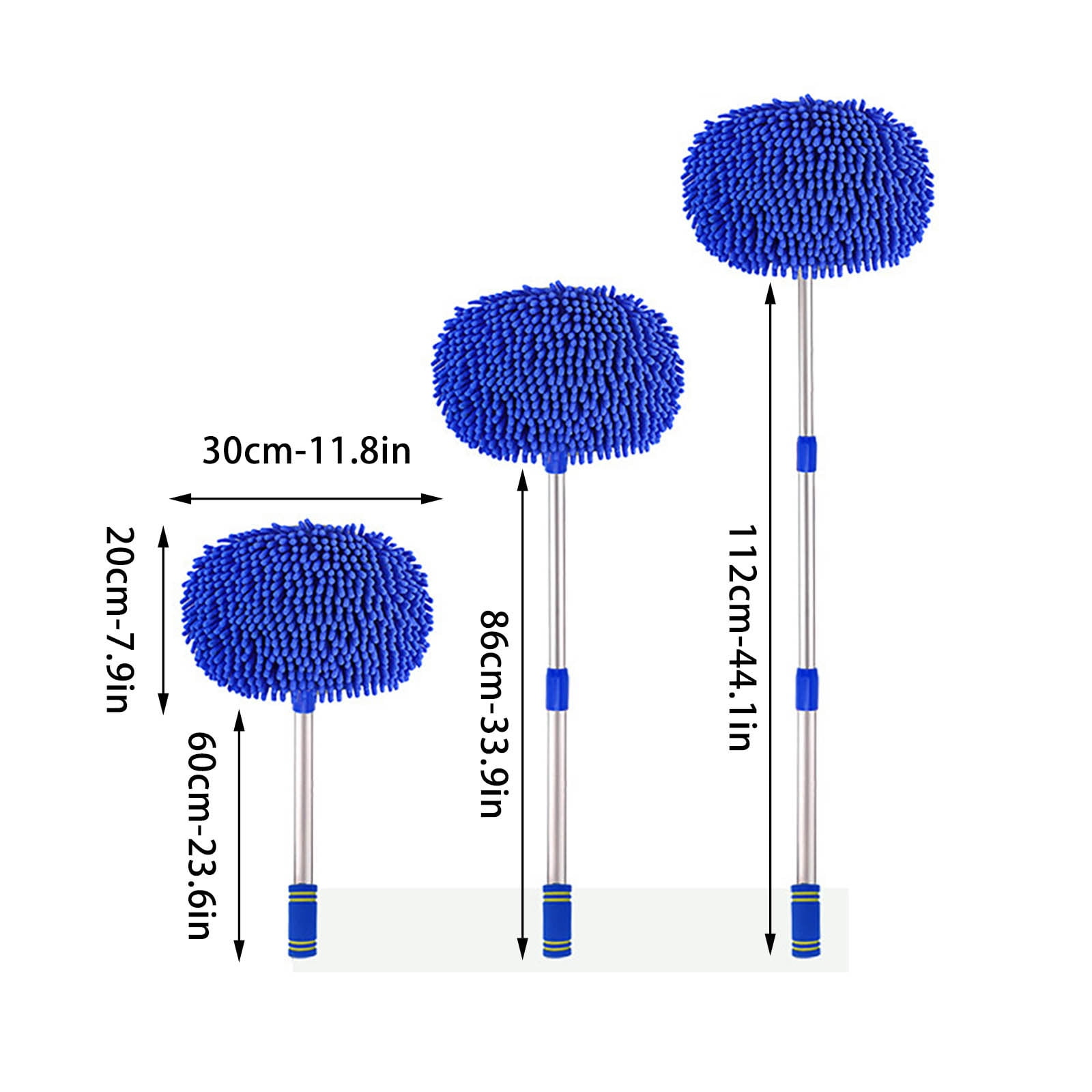 Ultimate Car Cleaning Kit: Microfiber Brush Mop Mitt Sponge - Temu