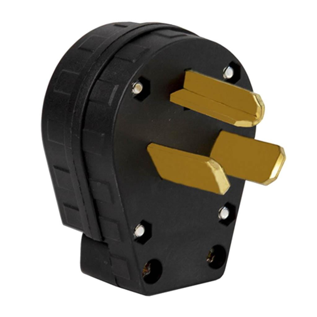 3 Pin Male # NEMA L10-30P 10-30P Grounding Locking Plug 30A 250V AC 