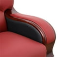 thumbnail image 6 of Star Home Living 2 Pieces Genuine Leather Living Room Set in Red, 6 of 7
