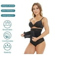 thumbnail image 5 of Women Tummy Control Thong Shapewear Slimmer High Waist Panty, 5 of 6