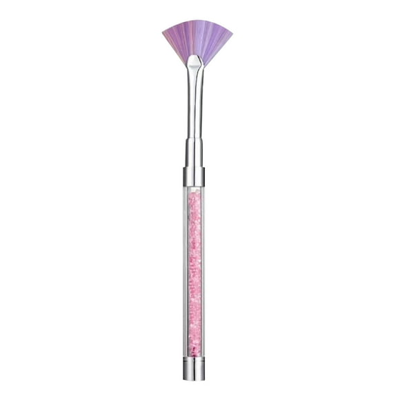 DHARMONAL Fan Pen Brush Nail Tools Gel Pen Brush Glitter Size 8 Brush for Acrylic Nails Brush Acrylic Nails Nail Brushes for Acrylic Application Size 8 Acrylic Nail Brush Size 8 3d Acrylic Nail Brush