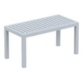 thumbnail image 1 of Table Basse Rectangulaire Océan Gris Argenté, 1 of 5