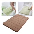 thumbnail image 1 of Juegos de alfombrillas de de espuma viscoelástica para alfombras de , alfombrillas de inodoro, antideslizante suaves y cómoda absorción Café perfecl Alfombra de baño, 1 of 8