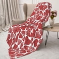 thumbnail image 3 of Rateoe Hearts Pattern Flannel Throw Blanket, Ultra-soft Blanket for Bed, Couch, Car, Hypoallergenic Anti-pilling blanket-60"x50"(Vertical), 3 of 6