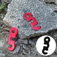 thumbnail image 4 of Langgg 20 Pieces Guy Line Cord Adjuster Small Convenient Rope Adjusters Canopy Accessory Sporting Goods for Outdoor Hiking, 4 of 6