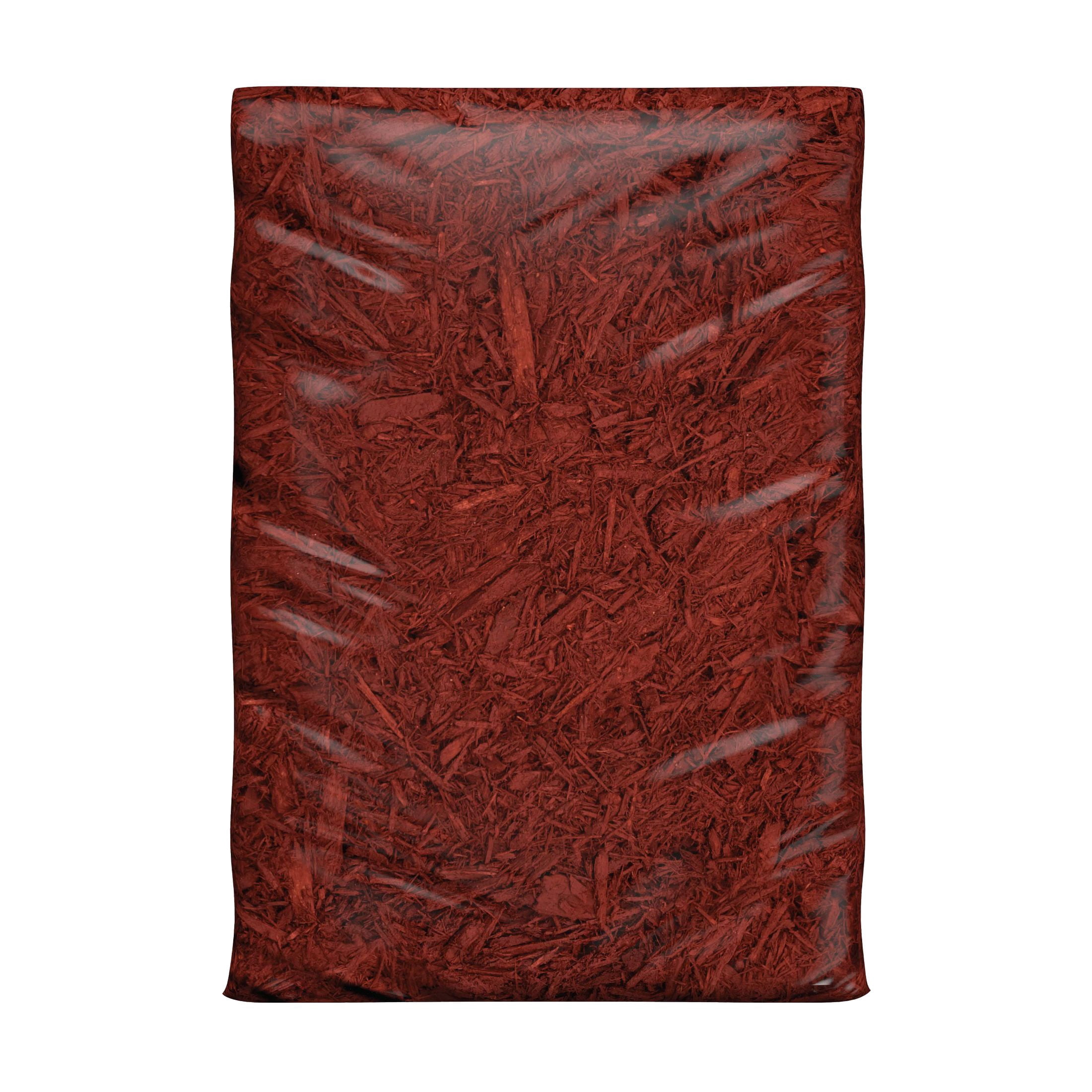 Hyponex by Scotts Red Mulch, Bulk Mulch Pallet, 1.5 cu. ft., Pallet of 80