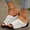 White, variant on Gspmoly Sandal Slides Women, Women's Fashion Casual Summer New Solid Color Round Toe Wedge Heel Thick Bottom Sandals Summer Slippers for Women Red 40