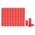 thumbnail image 2 of Bloques a para Niños Matemáticas Educativas Enlace Entrelazado Bloques de Juguetes - ABS, Rojo ABS rojo Hugo conteo de enlaces matemáticos, 2 of 7
