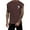 Brown, variant on Krdevn Men's Summer Loose Size Sleeveless Sports Home T Shirt,Tank Tops Men,M
