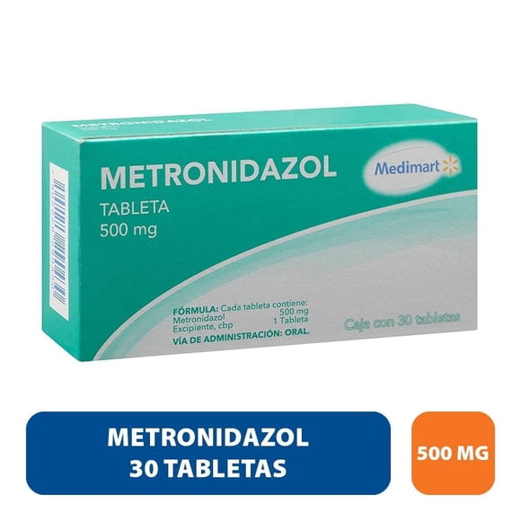 Metronidazol Medimart 500 mg 30 tabletas