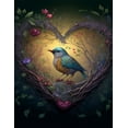 thumbnail image 2 of Love's Aviator - Birds of Love Canvas Wall Art, 2 of 2