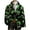 Black, variant on Men's Blazer Long Sleeve St Patricks Day Printed Button Lapel Collar Casual Lightweight Festival Jackets (XL, Army Green)